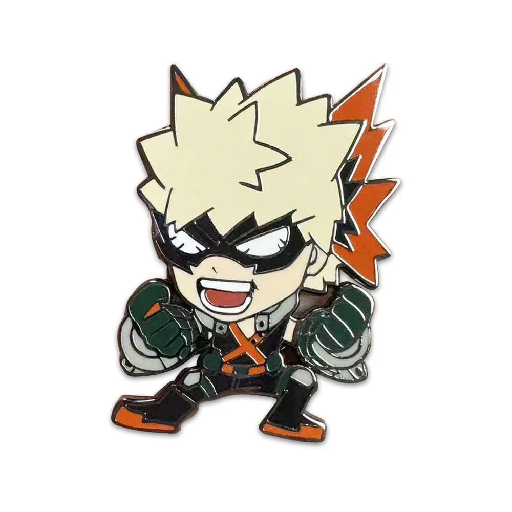 My Hero Academia Enamel Pins 5 cm 5-Pack